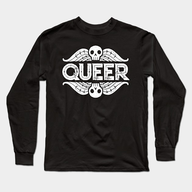 Queer Long Sleeve T-Shirt by hauntedmanor